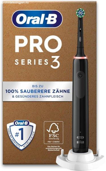 Oral-B Pro Series 3 Plus Edition elektromos fogkefe, fekete- csomagolás
sérült