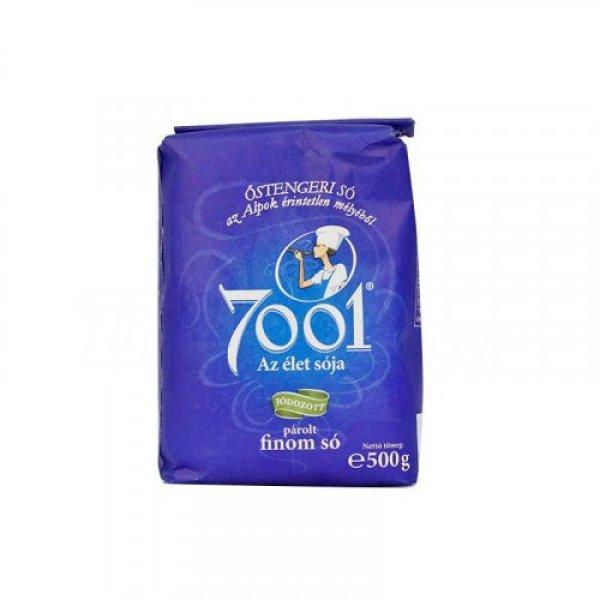 7001 Őstengeri Jódozott Párolt Finom Só 500Gr
