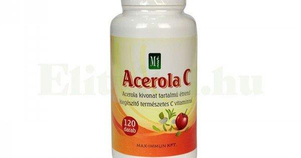 Acerola C Kapszula 120Db /Max-Immun/