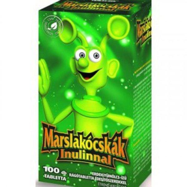 Marslakócskák Inulin Erdei Gyümölcs Ízű Rágótabletta 100Db
