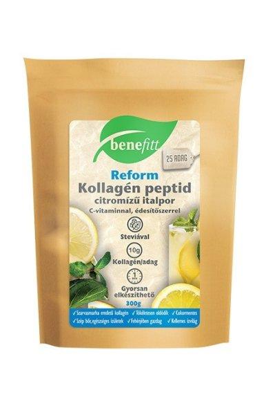 Benefitt Reform Kollagén Peptid Citrom Ízű Italpor 300G