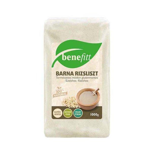 Gluténmentes Benefitt Barna Rizsliszt 1000G