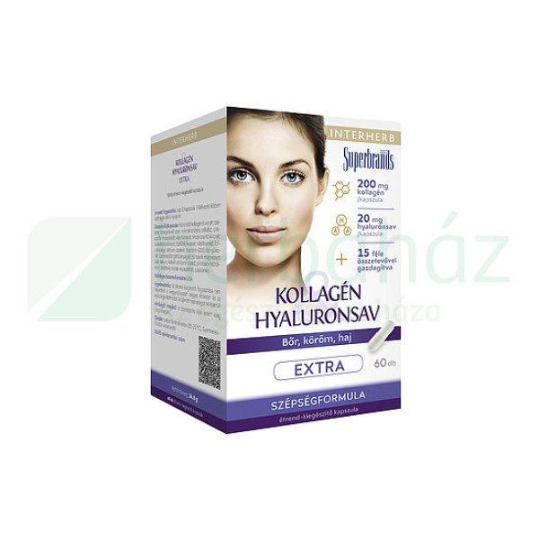 Interherb Kollagén - Hyaluronsav Extra Szépségformula Kapszula 60Db