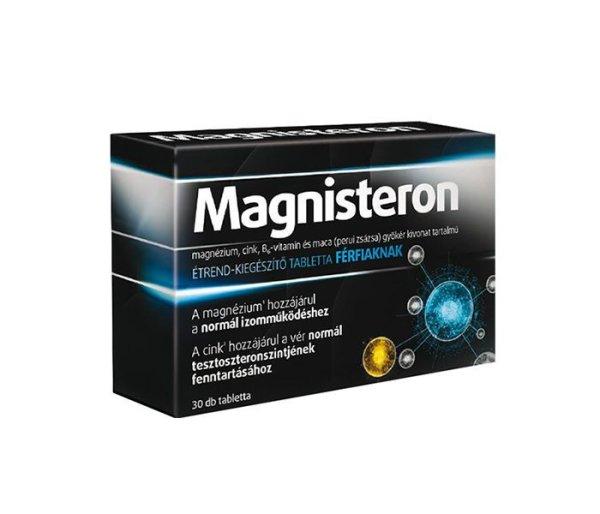 Magnisteron Magnézium Cink B6-Vitamin És Maca (Perui Zsázsa) Gyökér
Tartalmú Tabletta 30Db