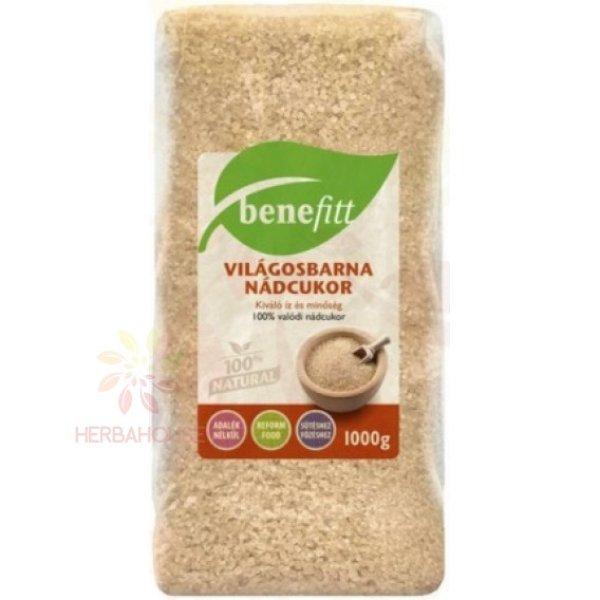 Benefitt Nádcukor Világosbarna 1000G