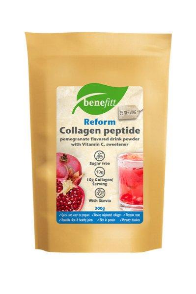 Benefitt Reform Kollagén Peptid Gránátalma Ízű Italpor 300G