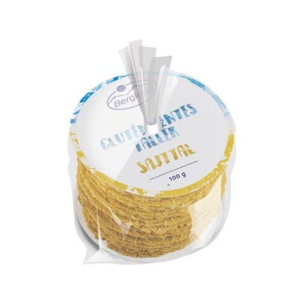 Gluténmentes Bergland Sajtos Tallér 100G