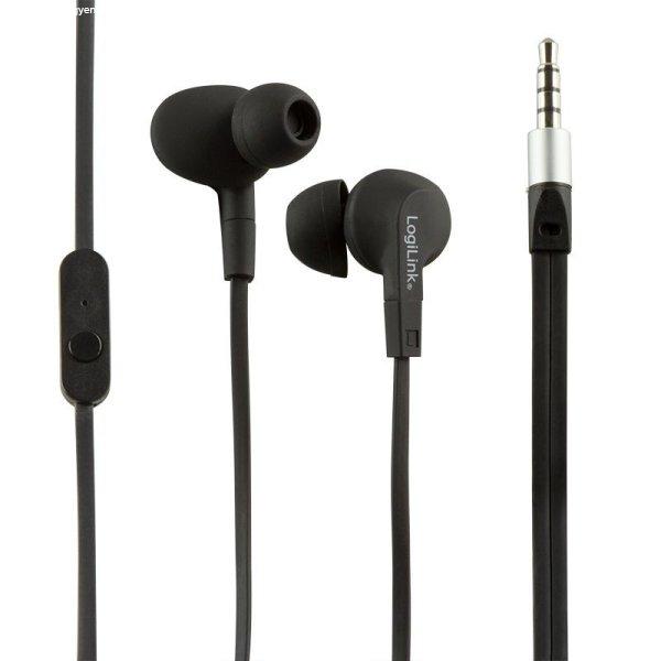 Logilink HS0042 Stereo In-Ear headset Black