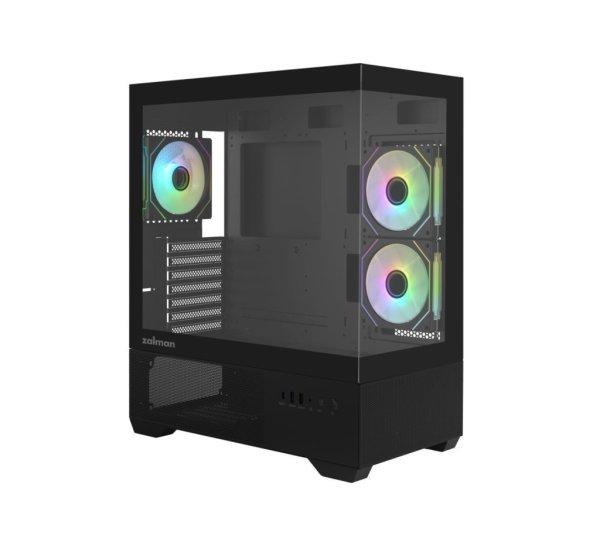 Zalman Chronix RGB Tempered Glass Black