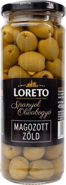 Loreto zöld magozott olívabogyó 227 g