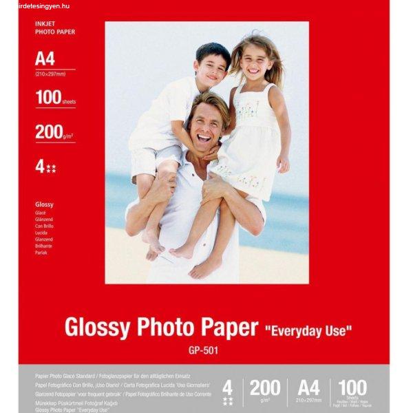 Canon GP-501 200g A4 100db Fényes Fotópapír