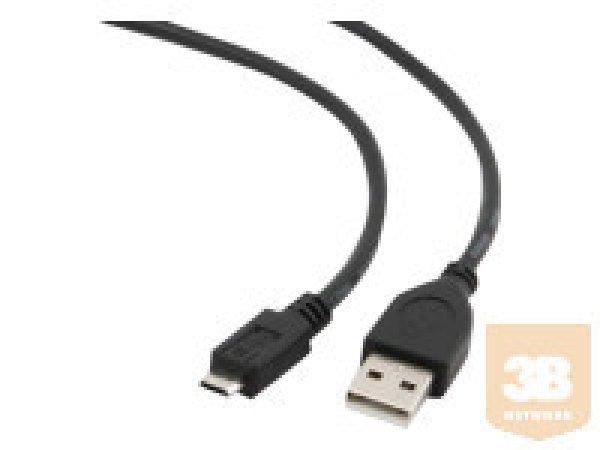 GEMBIRD CCP-MUSB2-AMBM-6 Gembird micro USB kábel 2.0 AM-MBM5P, 1.8m