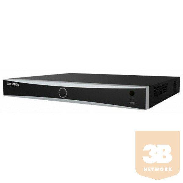 HIKVISION Video Recorder NVR 4 csatornás 1xHDD + 1xLAN + 1xHDMI (Rögzítési
sávszélesség: 40Mbps) AcuSense Pro