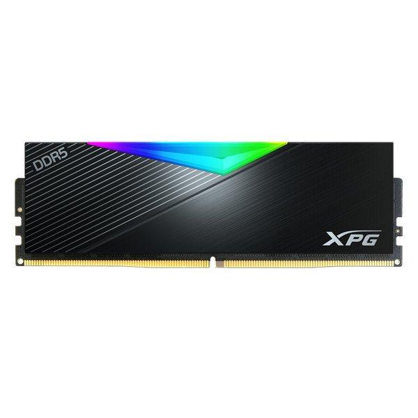 ADATA Memória Desktop - 16GB DDR5 XPG LANCER RGB (6000MHz, CL30, 1.35V,
hűtőbordás, fekete, RGB)