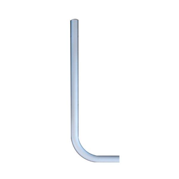 STYRON WC öblítő cső 32-es, rövid, fehér (30x1,5mm)