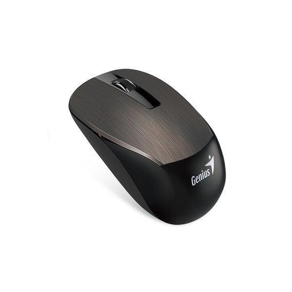 Genius Egér - NX-7015 (Vezeték nélküli, USB, 3 gomb, 1600 DPI, BlueEye,
Chocolate)
