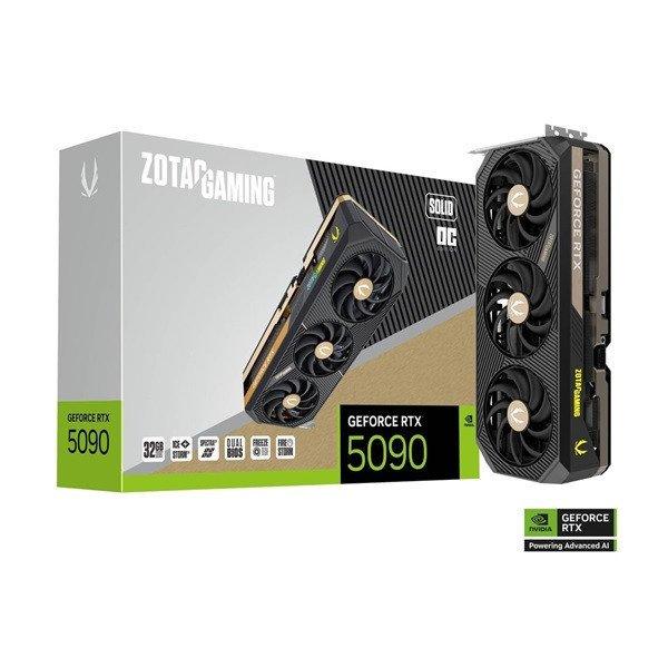ZOTAC Videokártya PCI-Ex16x nVIDIA RTX 5090 SOC 32GB GDDR7 OC