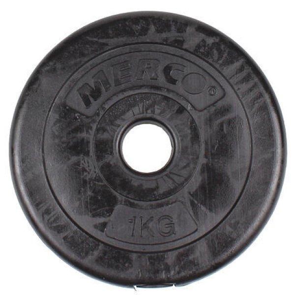 Súlyzó tárcsával, beton, 31 mm, súly 20 kg
