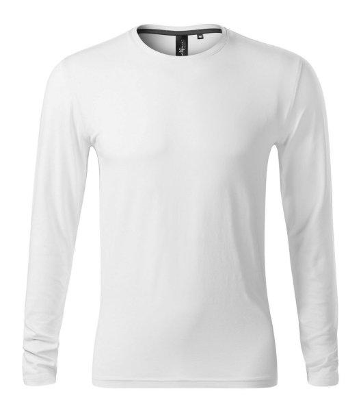 MALFINI Férfi hosszú ujjú póló Brave - Fehér | XXXL