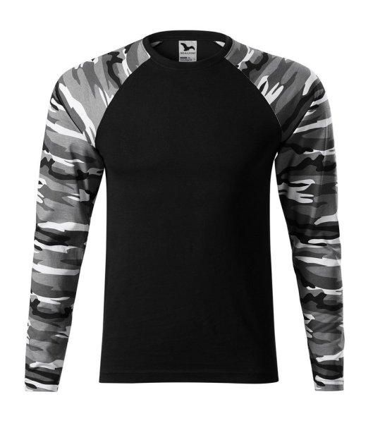 MALFINI Terepszínű hosszú ujjú póló Camouflage LS - Terepszínű szürke |
XS
