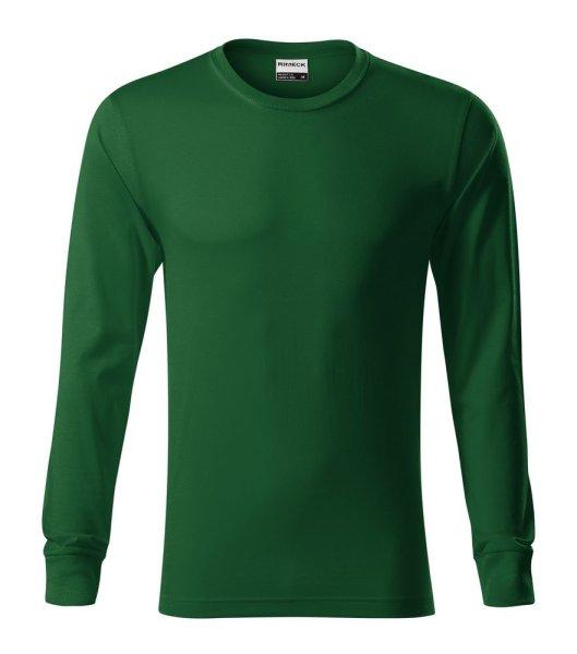 MALFINI Hosszú ujjú póló Resist LS - Palackzöld | XXXL