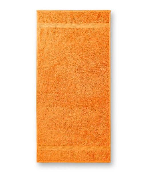 MALFINI Terry Bath Towel fürdőlepedő - Mandarin narancs | 70 x 140 cm