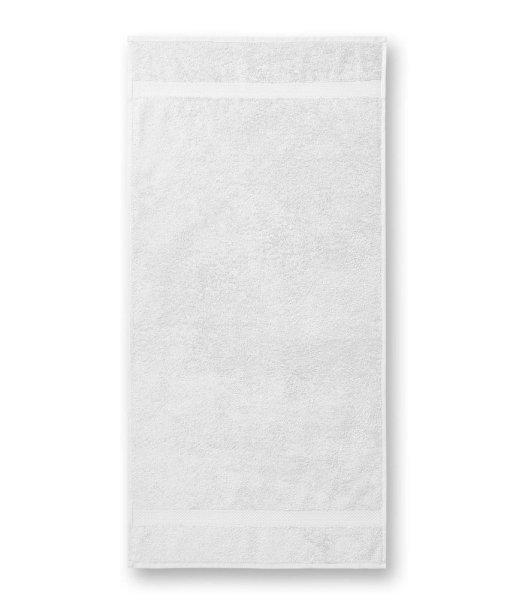 MALFINI Terry Bath Towel fürdőlepedő - Fehér | 70 x 140 cm