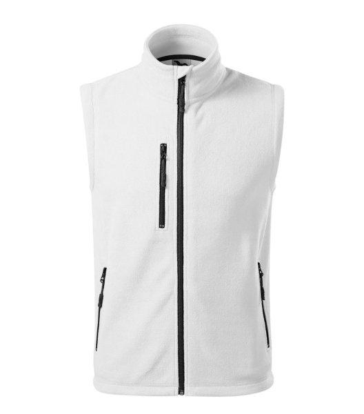 MALFINI Fleece mellény Exit - Fehér | XXL