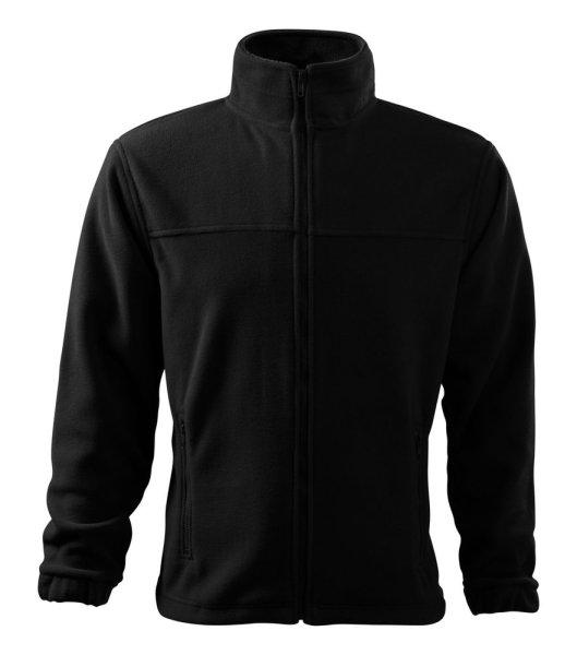 MALFINI Férfi fleece felső Jacket - Fekete | XXL