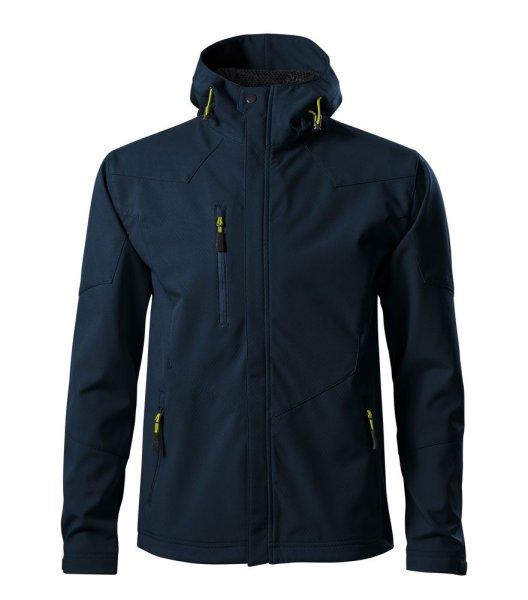 MALFINI Férfi softshell kabát Nano - Tengerészkék | S