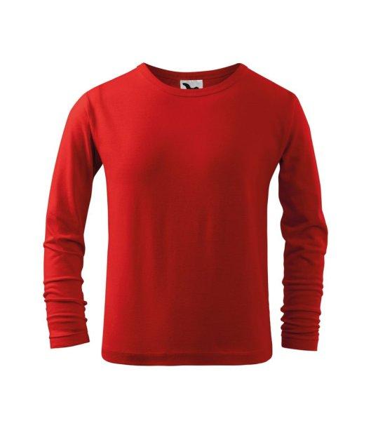 MALFINI Gyerek hosszú ujjú póló Long Sleeve - Piros | 110 cm (4 éves)