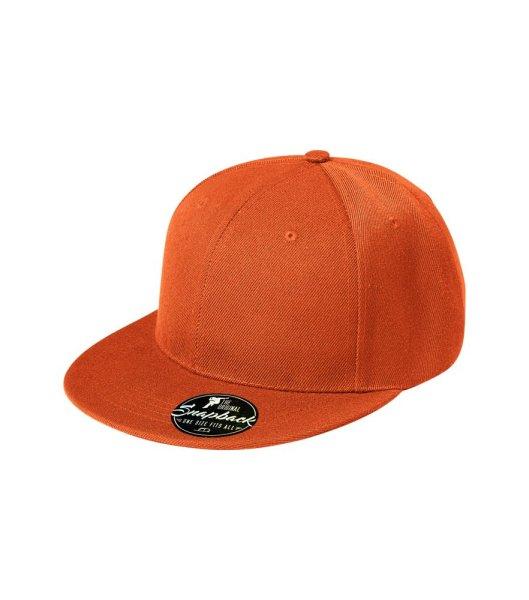MALFINI Rap 6P siltes sapka - Narancssárga | unisex
