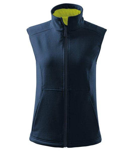 MALFINI Női softshell mellény Vision - Tengerészkék | M