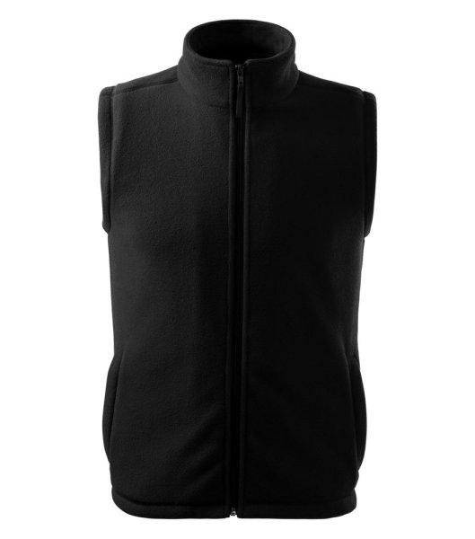 MALFINI Fleece mellény Next - Fekete | XXL