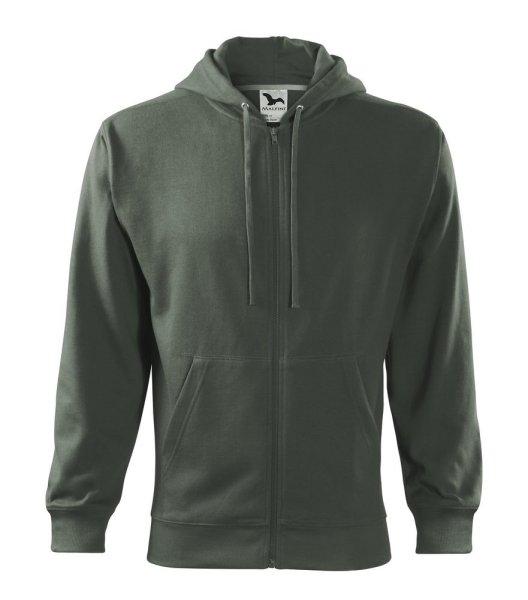 MALFINI Férfi felső Trendy Zipper - Sötét pala | XXL