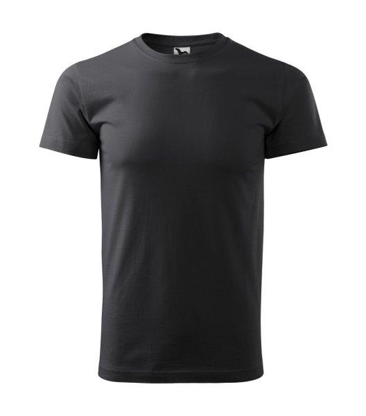 MALFINI Heavy New póló - Ebony gray | XXL
