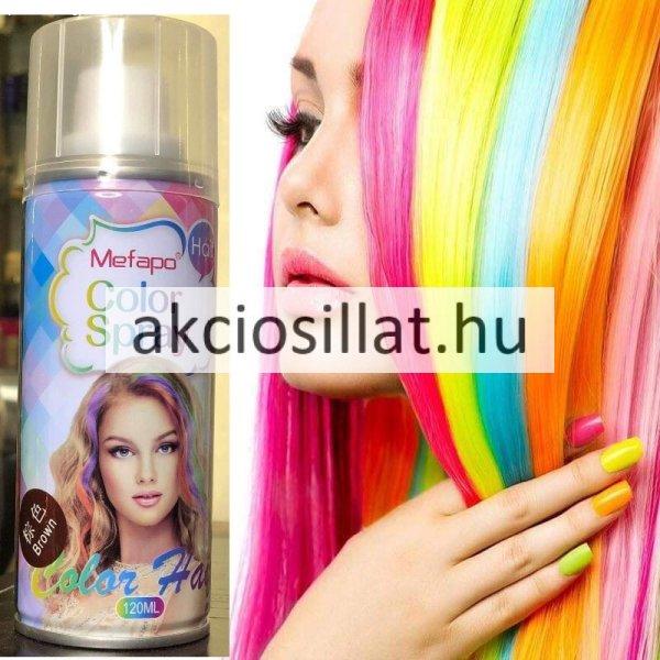 Mefapo Color Spray kimosható hajszínező spray 120ml Orange - Red