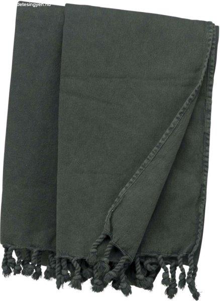 Uniszex mosott hatású rojtos fürdőlepedő, Kariban KA133, Vintage
Graphite-90X165