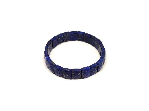 Lapsi lazuli szinezett faz. téglalap kari 12x9,5mm