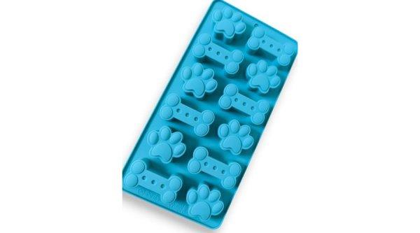 12 adagos tappancs és csont alakú szilikon bonbon forma