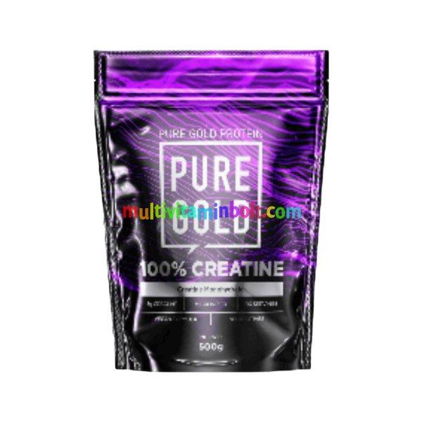 Creatine Monohydrate italpor - ízesítetlen - 500g - PureGold