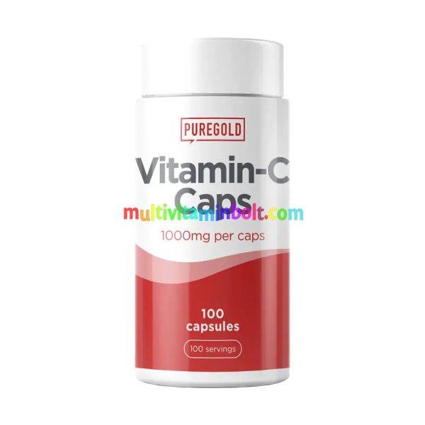 C-1000 C-Vitamin - 100 kapszula - PureGold
