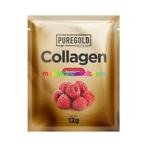 Collagen Marha kollagén italpor - Málna - 12g - PureGold