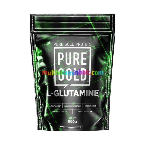 L-Glutamine italpor - 500g - cseresznye lime - PureGold