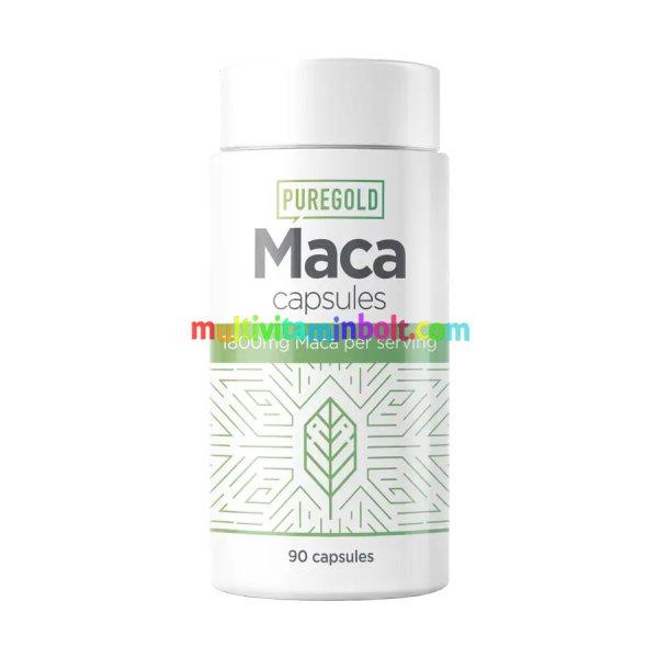 Maca étrend-kiegészítő - 90 kapszula - PureGold