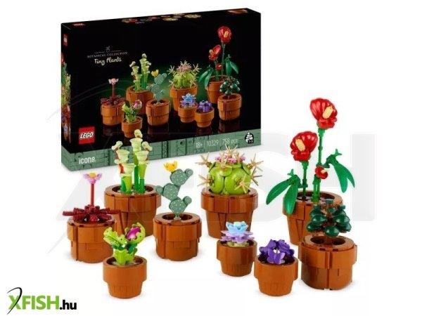 LEGO® Icons Apró cserepes növények építőkészlet felnőtteknek 10329