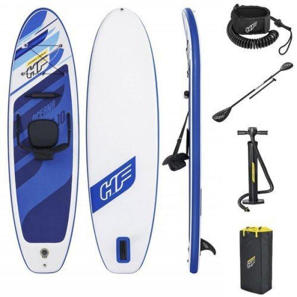 Vízi deszka - BESTWAY 65350, felfújható deszka, vízisport eszköz,
állódeszka, strand játék, úszó deszka, vízi játék