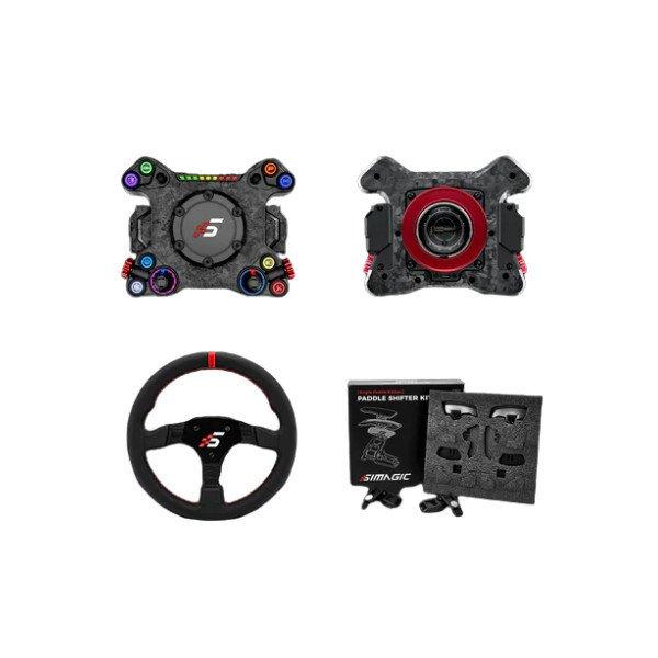 Simagic Neo X-330R (Bőr - 1 karos váltómodullal) kormánykerék