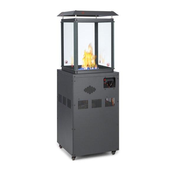 Blumfeldt Flagranti, gázmelegítő, 8 kW, gázpalack 11 kg-ig, rozsdamentes
acél