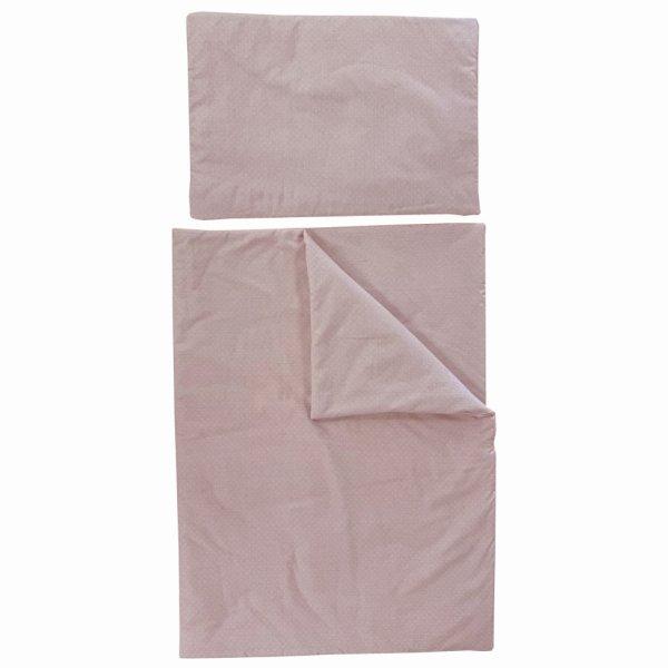 Soffi Baby ágynemű szett 2 részes 135x90 - 40x60cm apró csillag mintás
rózsaszín
